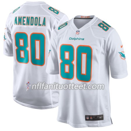 Miesten Miami Dolphins NFL Pelipaita Danny Amendola 80 Nike Valkoinen